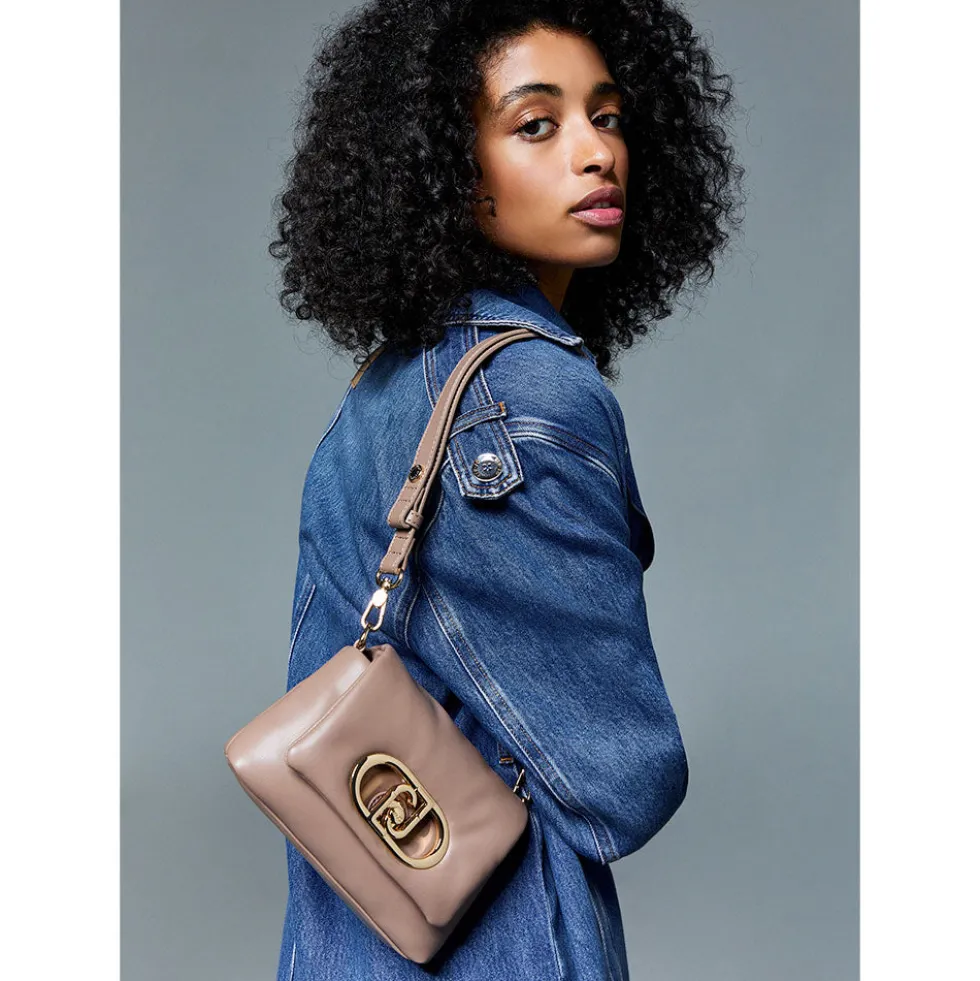 Borsa Donna Mini a Spalla LIU JO Better linea La Puffy color Mocha