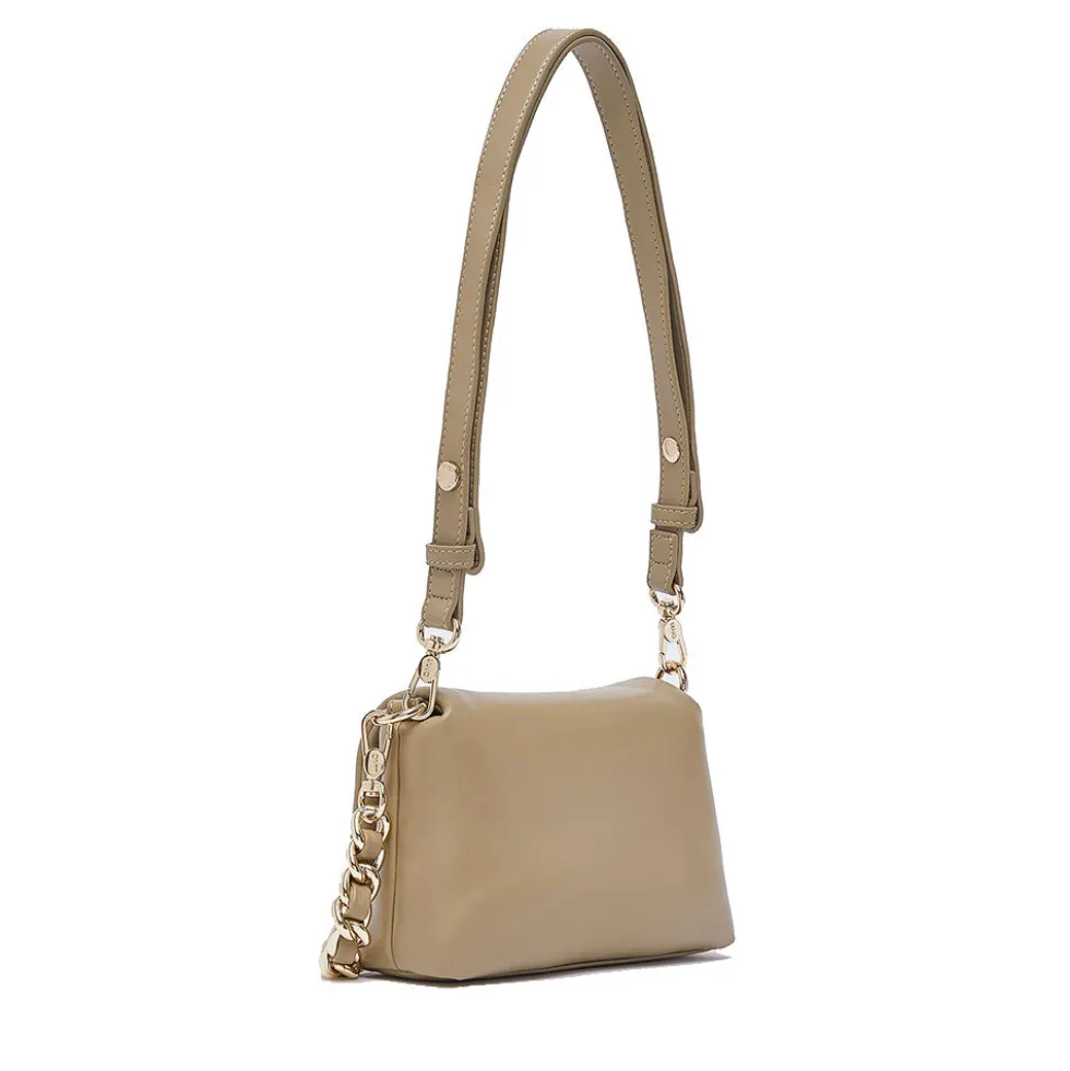 Borsa Donna Mini a Spalla LIU JO Better linea La Puffy color Fango
