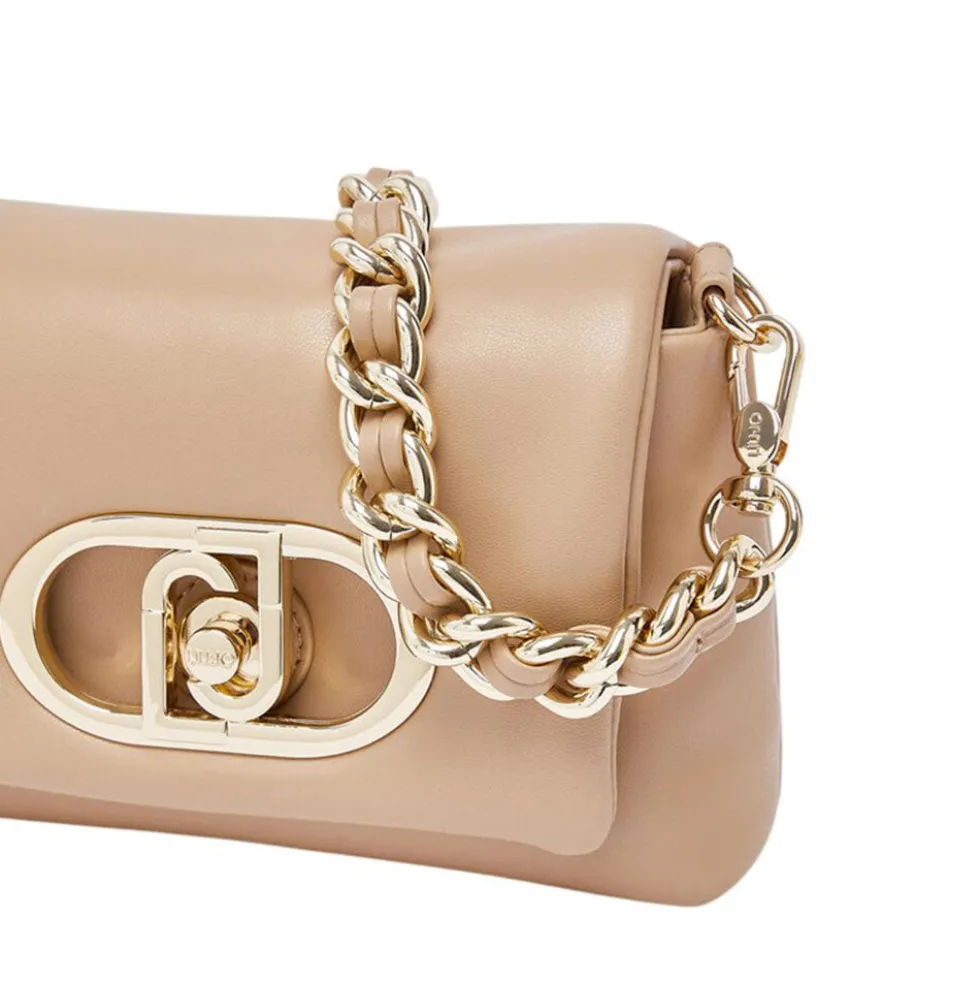 Borsa Donna Mini a Spalla LIU JO Better linea La Puffy color Cammello