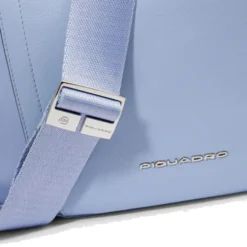 Borsa Donna PIQUADRO linea Circle in Tessuto e Pelle Colore Indaco Misura Grande - BD6658W92T