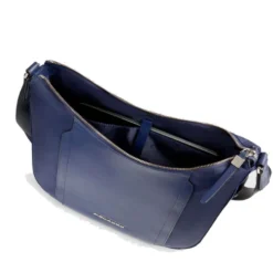 Borsa Donna PIQUADRO linea Circle in Tessuto e Pelle Colore Blu Misura Grande - BD6658W92T