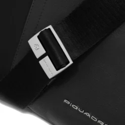 Borsa Donna PIQUADRO linea Circle in Tessuto e Pelle Colore Nero Misura Grande - BD6658W92T