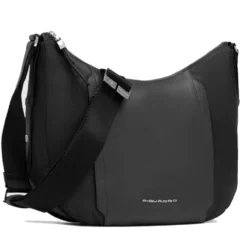 Borsa Donna PIQUADRO linea Circle in Tessuto e Pelle Colore Nero Misura Grande - BD6658W92T