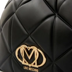 Borsa Donna Secchiello LOVE MOSCHINO linea Embossed Trapuntata Nera