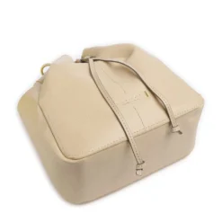 Borsa Donna Secchiello THE BRIDGE linea Letizia in Pelle color Burro