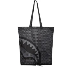 Borsa Donna Shopper a Spalla Ripieghevole SPRAYGROUND Stampa Split Infinity Check