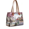 Borsa Donna Shopper a Spalla Y NOT YES-602 stampa Emily in Paris