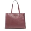 Borsa Donna Shopper THE BRIDGE Linea Mirra in Pelle Viola Orchidea