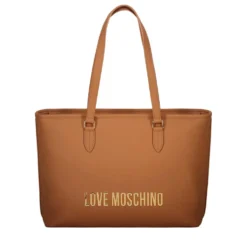 Borsa Donna Shopping LOVE MOSCHINO linea Bold Bag color Cuoio