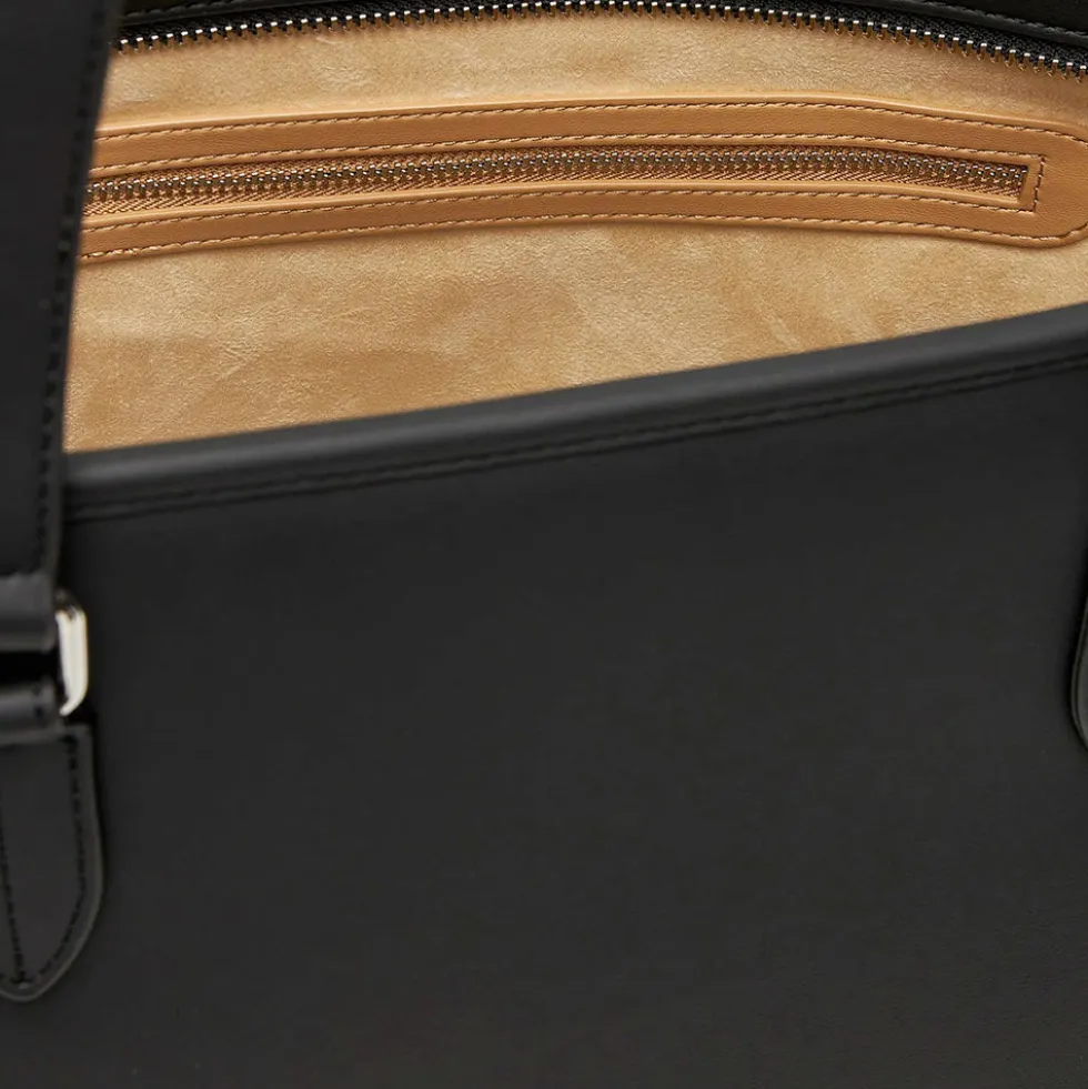 Borsa Donna Shopping LOVE MOSCHINO linea Bold Bag colore Nero e Nikel