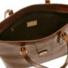 Borsa Donna Shopping Media THE BRIDGE in Pelle Marrone linea Story