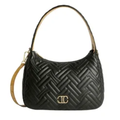 Borsa Donna Sottospalla 1A Classe Alviero Martini linea 1C Matelassé Nera LD10