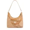Borsa Donna Sottospalla 1A Classe Alviero Martini linea Soft Petals in Tessuto Soft Geo Classic e Avorio LE58
