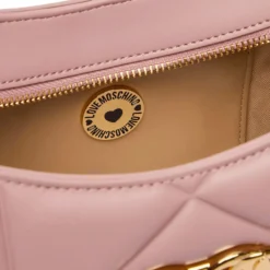Borsa Donna Sottospalla LOVE MOSCHINO linea Embossed Rosa