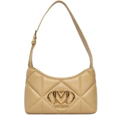 Borsa Donna Sottospalla LOVE MOSCHINO linea Embossed Taupe
