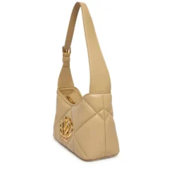 Borsa Donna Sottospalla LOVE MOSCHINO linea Embossed Taupe