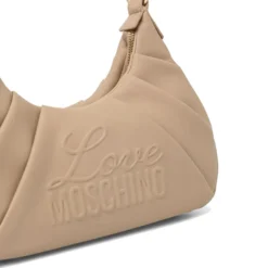 Borsa Donna Sottospalla LOVE MOSCHINO in Ecopelle Taupe