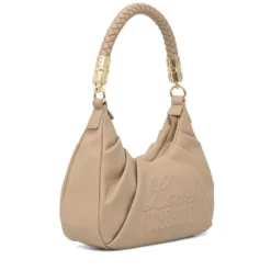Borsa Donna Sottospalla LOVE MOSCHINO in Ecopelle Taupe