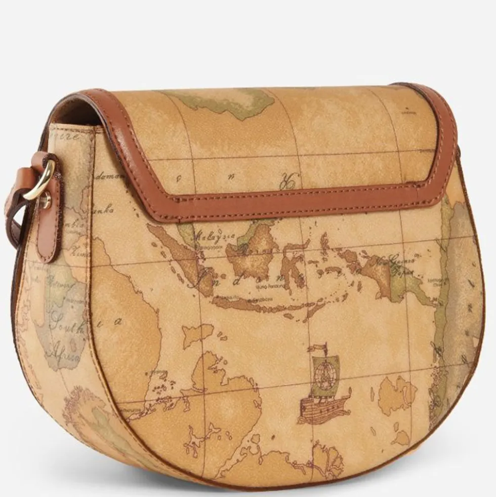 Borsa Donna Tracollina con Patta 1A Classe Alviero Martini linea Geo Classic E023