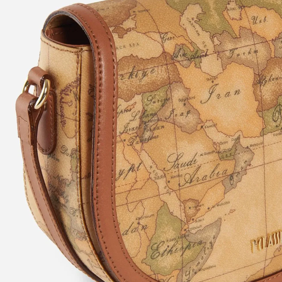 Borsa Donna Tracollina con Patta 1A Classe Alviero Martini linea Geo Classic E023