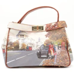 Borsa Donna Y NOT a Mano con Tracolla YES-645 London Tourist