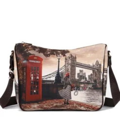 Borsa Donna Y NOT con Tracolla Regolabile linea YES-370 London Bridge
