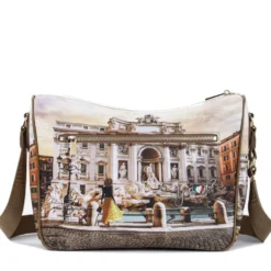 Borsa Donna Y NOT con Tracolla Regolabile linea YES-370 Lost In Rome