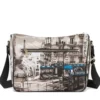 Borsa Donna Y NOT con Tracolla Regolabile linea YES-370 Petrol Paris