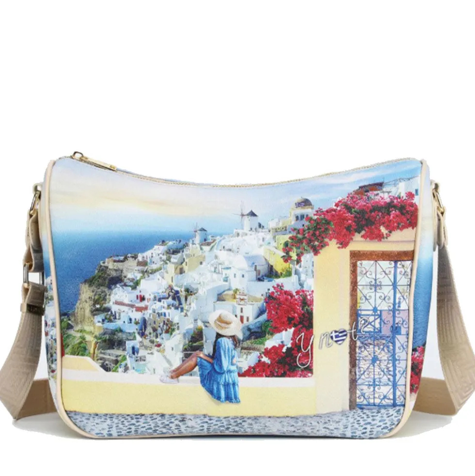 Borsa Donna Y NOT con Tracolla Regolabile linea YES-370 Greek Summer