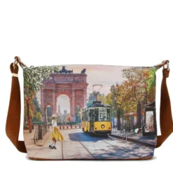 Borsa Donna Y NOT Hobo Easy Large a Tracolla YES-607 Spring in Milan