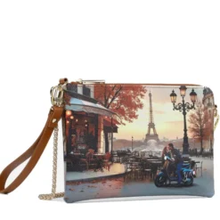 Borsa Donna Y NOT Pochette con Tracolla YES-384 Kisses From Paris
