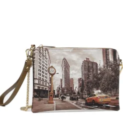 Borsa Donna Y NOT Pochette con Tracolla YES-384 Golden Time