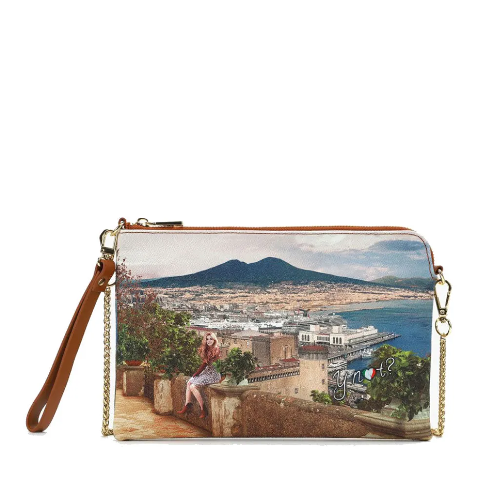 Borsa Donna Y NOT Pochette con Tracolla YES-303 Lemon Tree