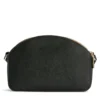 Borsa Doppia Zip a Tracolla 1A Classe Alviero Martini linea Aura Bag stampa Saffiano Nera LF04