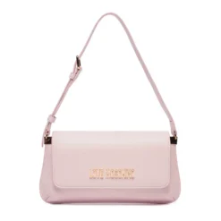Borsa Piatta a Spalla LOVE MOSCHINO linea Lettering Logo Rosa Cipria