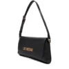 Borsa Piatta a Spalla LOVE MOSCHINO linea Lettering Logo Nero