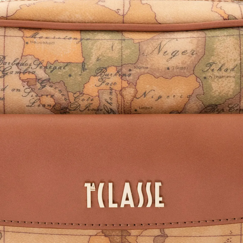 Borsa Reporter a Tracolla 1A Classe Alviero Martini linea Geo Classic E069