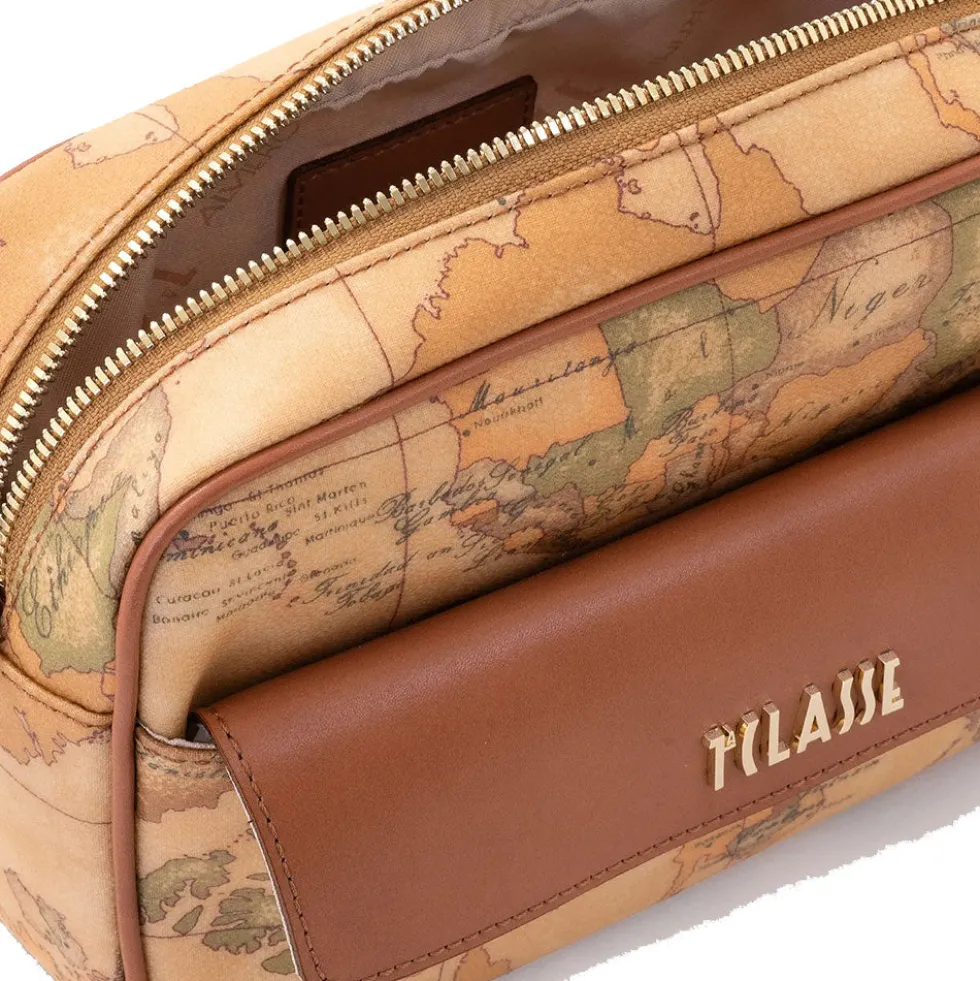 Borsa Reporter a Tracolla 1A Classe Alviero Martini linea Geo Classic E069