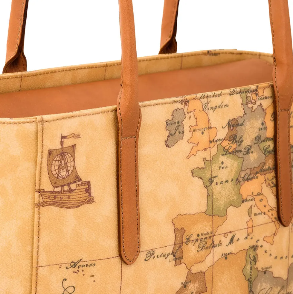 Borsa Shopping Media Donna 1A Classe Alviero Martini linea Geo Classic D087