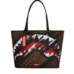Borsa Tote Donna SPRAYGROUND stampa Smeared Grunge