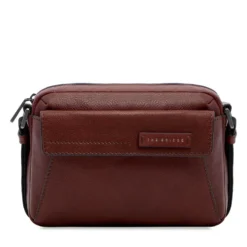 Borsello Uomo Orizzontale THE BRIDGE linea Ludovico in Pelle Marrone