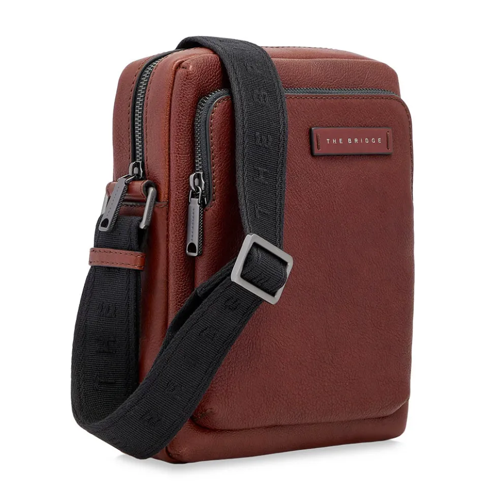 Borsello Uomo THE BRIDGE linea Ludovico in Pelle Marrone