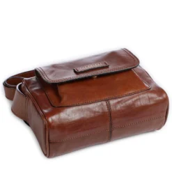 Camera Case Donna a Tracolla THE BRIDGE linea Flora in Pelle Marrone