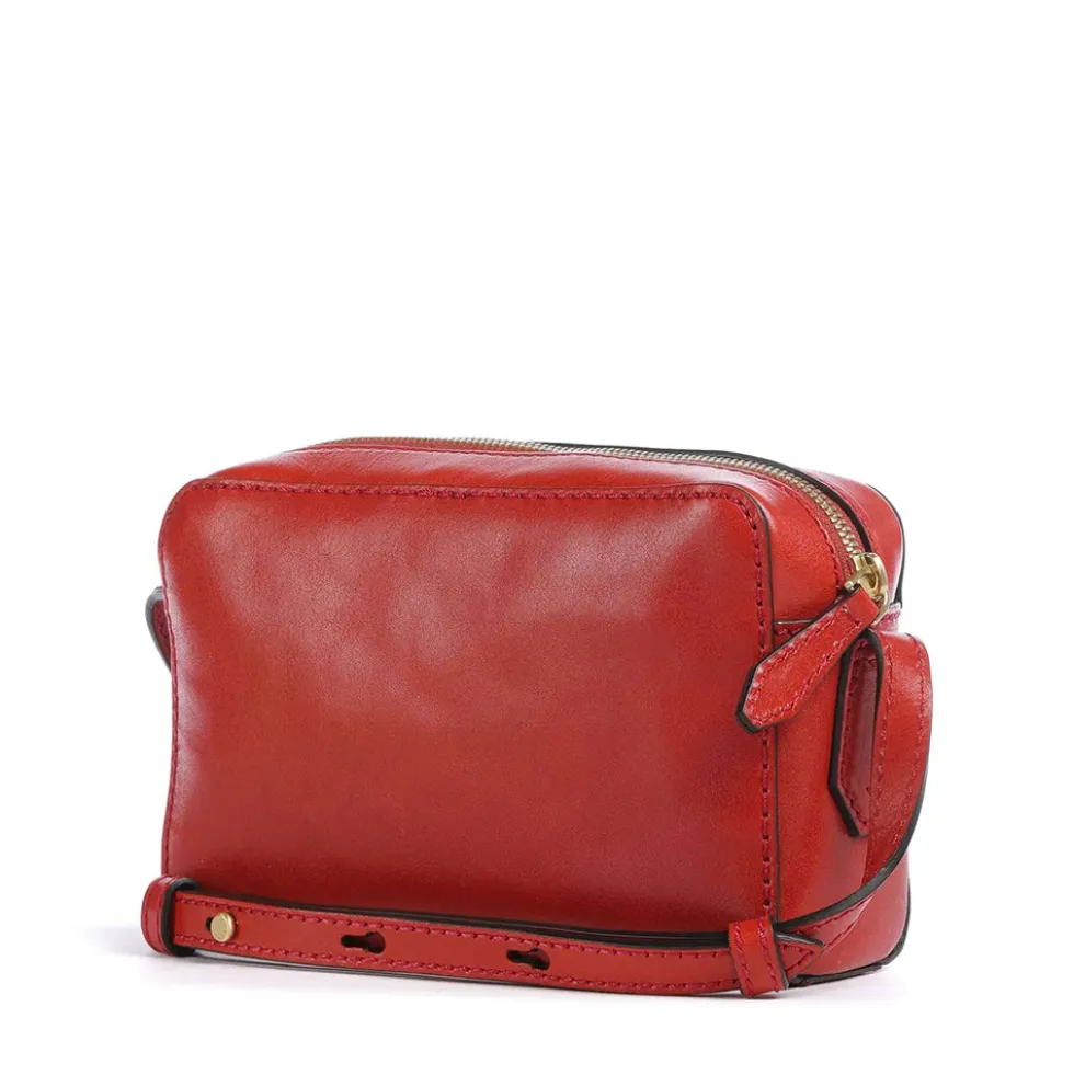Camera Case THE BRIDGE linea Gloria in Pelle Arancio Bruciato