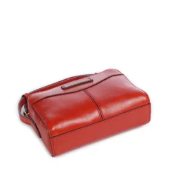 Camera Case THE BRIDGE linea Gloria in Pelle Arancio Bruciato