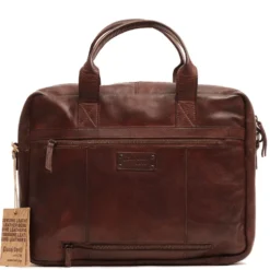 Cartella Uomo Due Manici con Tracolla Porta Pc 14