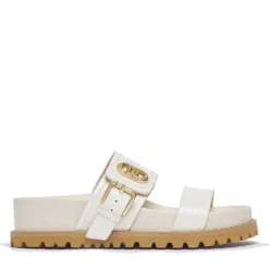 Ciabatte Donna Doppia Fascia LIU JO Livia 02 stampa Cocco color Latte