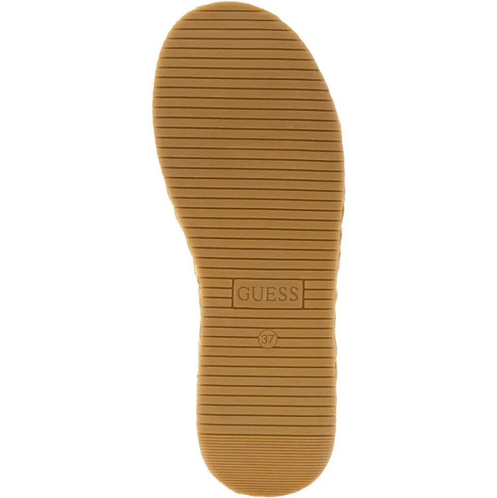 Ciabatte Donna GUESS Linea Binata Colore White - Natural