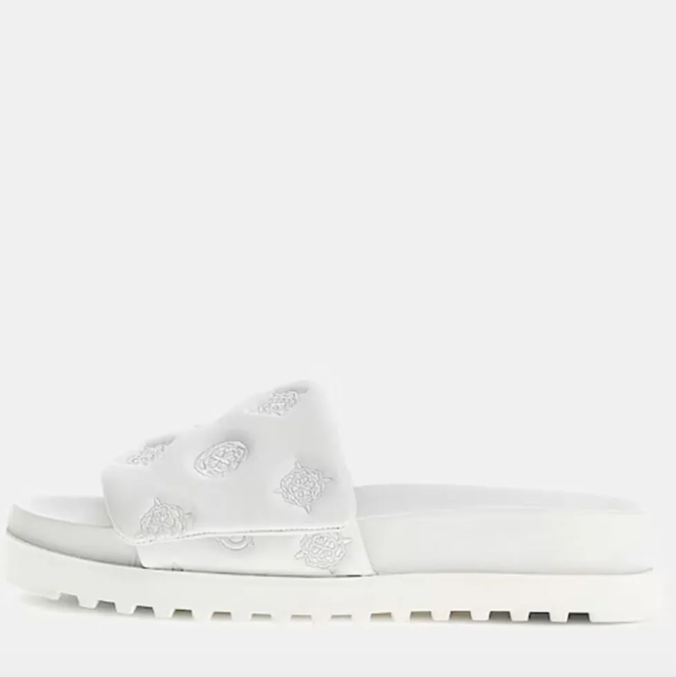 Ciabatte Donna GUESS Linea Fabio Colore White
