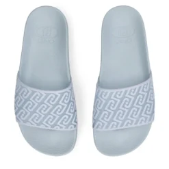 Ciabatte Donna LIU JO Kos 21 stampa Monogram in Gomma Azzurra